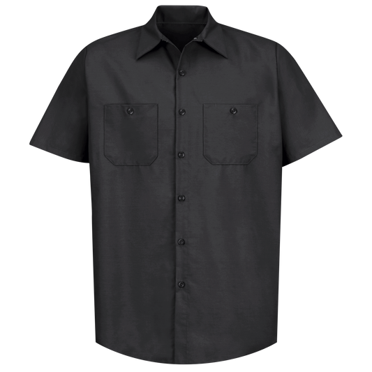 Red Kap Men's Short Sleeve Industrial Work Shirt - Custom Embroidered SOCA - Ready to Wear Prints